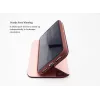 Folio case VixFox for iPhone 7/8 — pink, folio-style protective cover