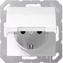 Outlet box JUNG AS 1520 KIKL WW — flush-mount installation box, Type F, white
