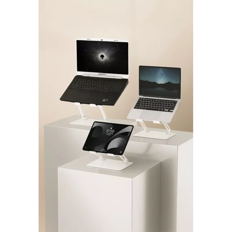MEDIA-TECH Laptop Stand – Laptop Stand MT2661W (white)
