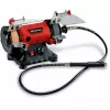 Bench Grinder TC-XG 75 Kit (Red/black, 150 Watt, comprehensive accessory kit for polishing and grinding work)