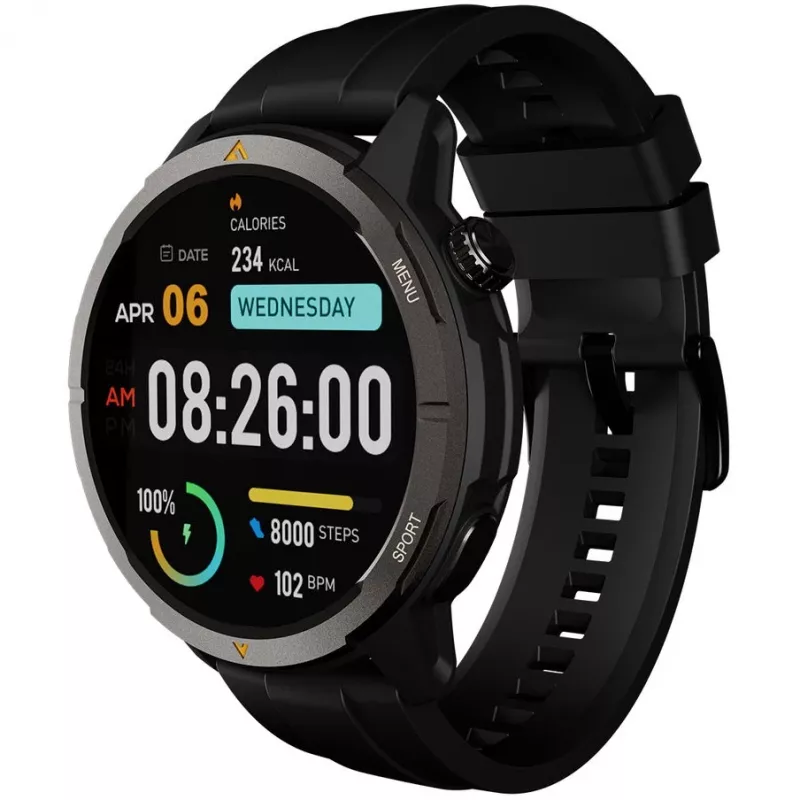 Smartwatch AGM Legion 3.63 cm AMOLED Black