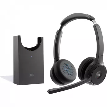 Headset 722 Wireless DUAL+STAND Carbon Black Usba Bundle