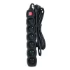Esperanza ELK218K power extension 3 m 6 AC outlet(s) Indoor Black