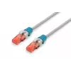 DIGITUS - Kabelclips mit Farbcodierung - für Patch-Kabel - Blau (Packung mit 100) (A-CC-B)