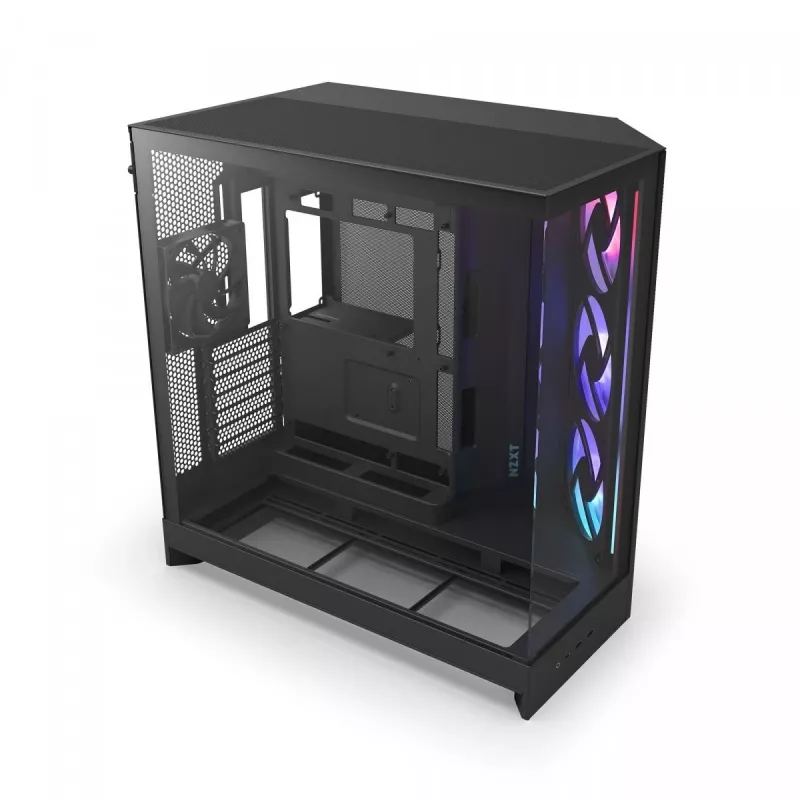 PC case NZXT H9 Flow RGB Midi Tower Black