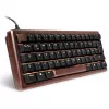 Sharkoon 100068100 Keyboard Office USB QWERTZ German Wood 61 Keys RGB LED