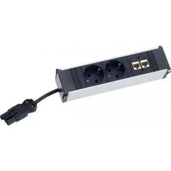 Power Extension Bachmann 333.500 2m 6 AC Outlets Indoor White