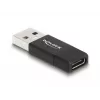 DeLOCK 60001 Cable Gender Changer USB A USB C Black