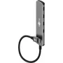 Goobay Slim 4-Port USB-Hub USB-C to 5 Gbit/s - -Plug USB 3.2> 4x (79160)