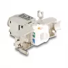 Network Cable Connector DeLOCK 88198 LSA to LSA Cat.6A STP 31.6mm Stainless Steel