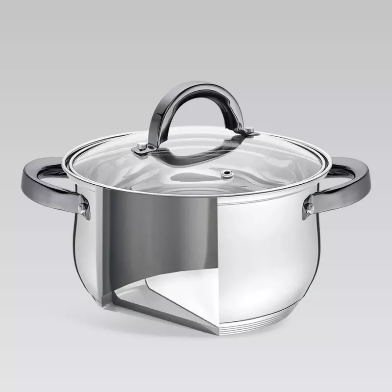 MAESTRO MR-3522-6M-BLACK 6 piece pot set