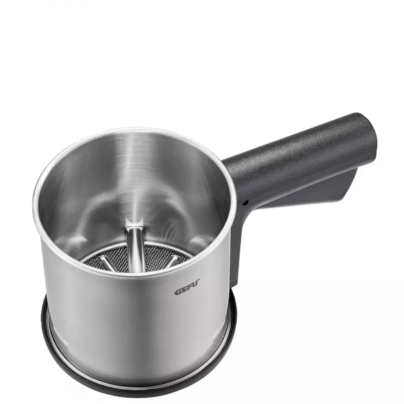 Kitchen strainer GEFU SIVA, plastic and stainless steel, round, diameter 10.5 cm