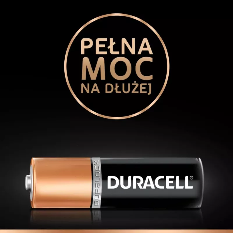 Duracell Plus AA/LR6 alkaline batteries, 4 pack