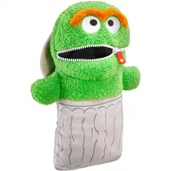 Plush cuddly toy Schmidt Spiele Sesame Street Oskar, soft stuffed character toy