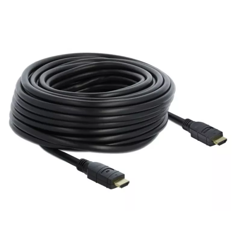 HDMI Cable DeLOCK 85286 20m Type A Male to Male Black