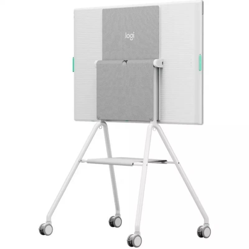 Logitech Rally Board 65 Cart, White