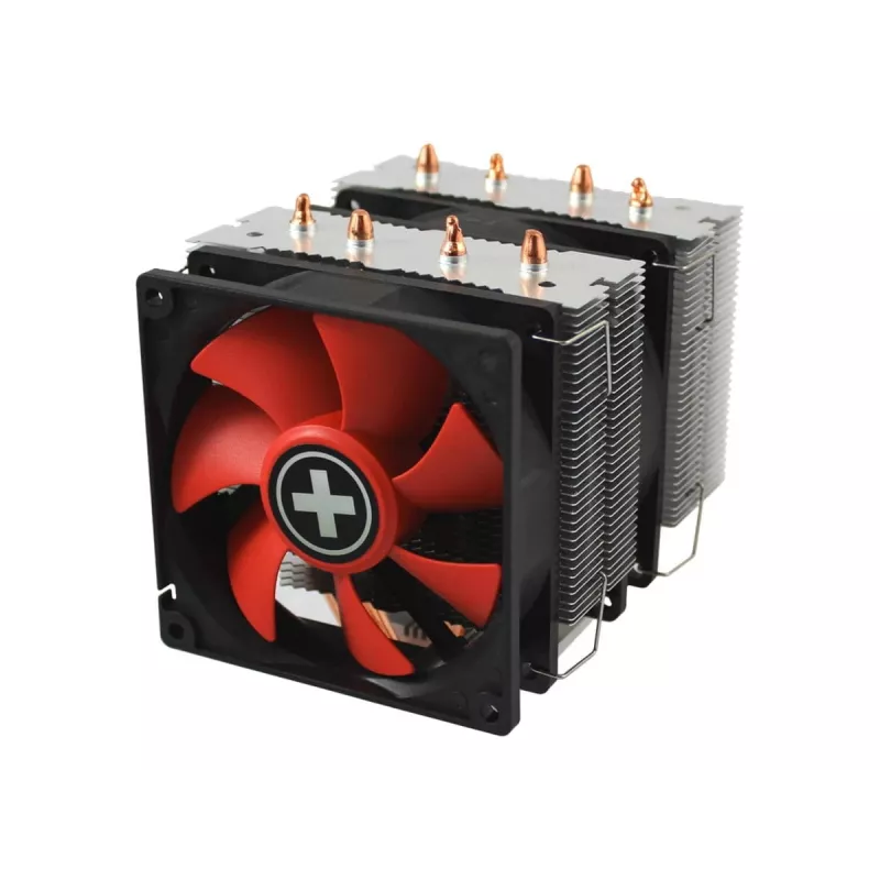Cooler Xilence XC044 Processor Cooler 9.2 cm Black Red