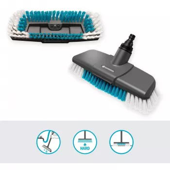 Gardena | Cleansystem washing brush for larger, scratch-resistant surfaces, Hard | 18816-20