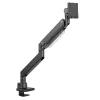 Maclean MC-968 Double Arm Monitor Mount with Gas Spring 17-57 27 kg Heavy Duty Sturdy Full Motion Holder Bracket Max VESA 200x200