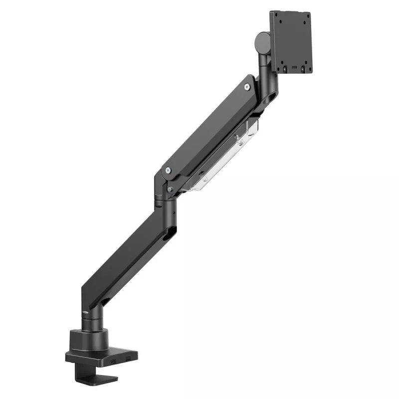 Maclean MC-968 Double Arm Monitor Mount with Gas Spring 17-57 27 kg Heavy Duty Sturdy Full Motion Holder Bracket Max VESA 200x200