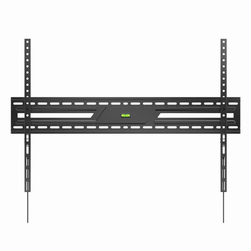 Fixed TV wall mount GEMBIRD WM-100F-01 for 43–100 inch screens, steel, max load 75 kg, VESA 75x75–900x600