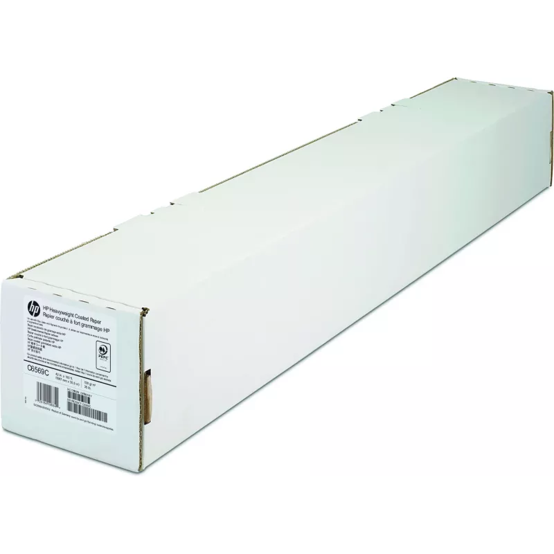 HP paper coated heavy 42inch x 30,5m 130g/m2 DJ3000 500 5000 5500 700 800 Serie