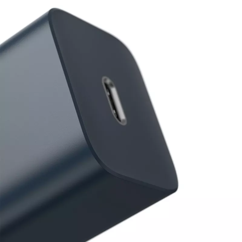 Baseus Super Si Power charger with USB-C to Lightning cable 20W Blue