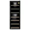 Caso | Smart Wine Cooler | WineExclusive 126 | Energy efficiency class G | Showcase | Free standing | Bottles capacity 126 bottles | Cooling type Compressor technology | Black