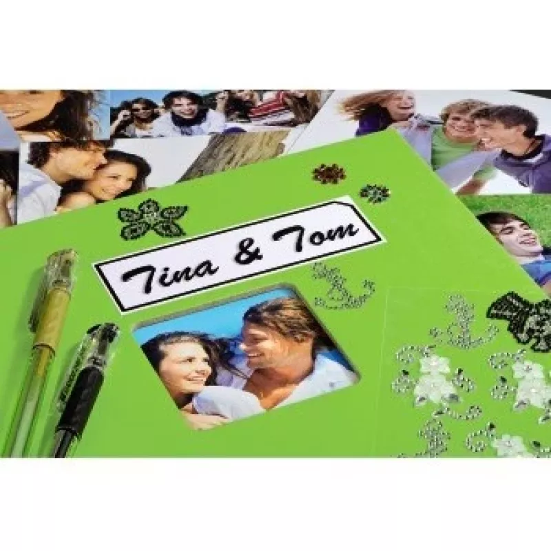 Hama Fine Art photo album Green 50 sheets 100 x 150