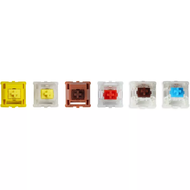 Mechanical Key Switch Set Keychron Gateron Cap V2 Golden-Yellow G32 — 110 switches