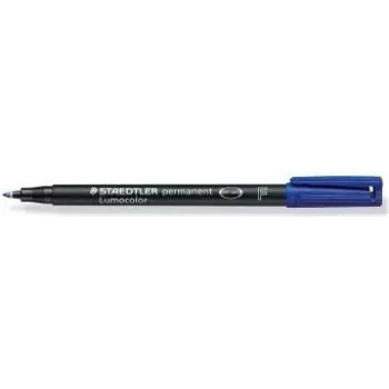 Permanent Marker Staedtler 318-3 Bullet Tip Blue 10 pcs