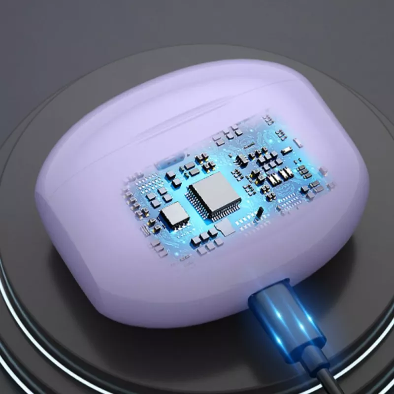 Headphones Manta MTWS008P Rytmo Purple