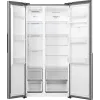 Gorenje HZF55082 NRS917E41XWD G400, Freestanding, American door, Grey, 2 door(s), Touch, LED
