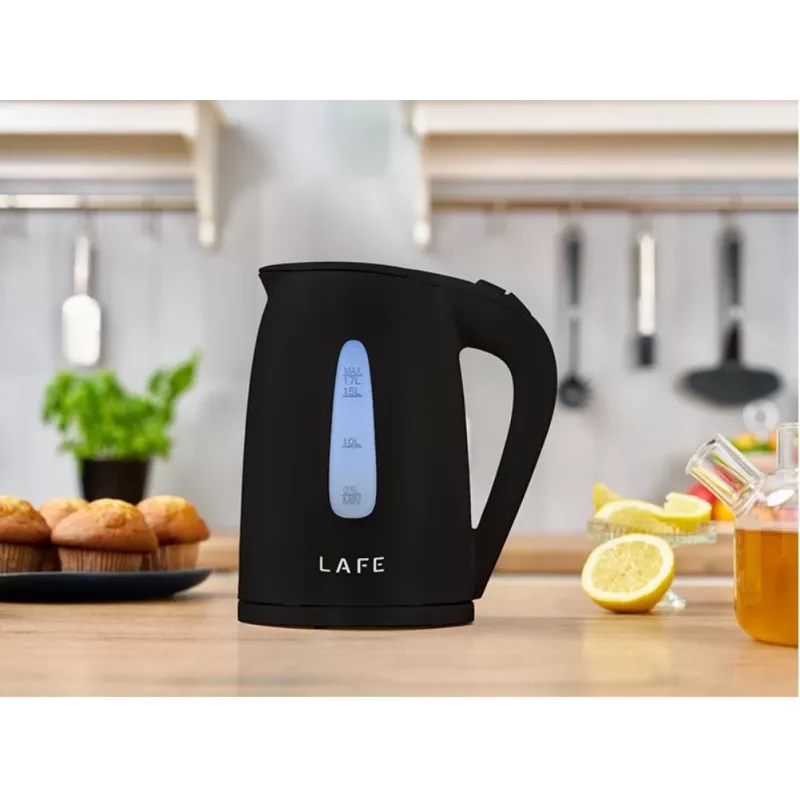 Electric kettle LAFE 1.7L 2200W black