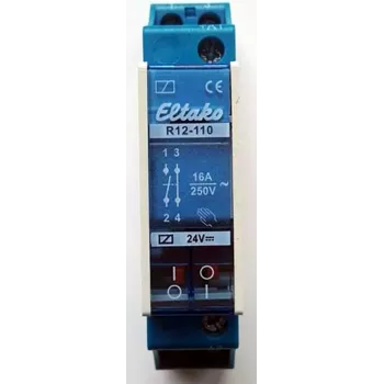 Eltako R12-110-24V DC Switching Relay 1S+1 NC 16A 22110055