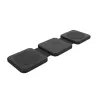 Wireless foldable charger FIXED FIXFLE-SA-BK 3‑in‑1 for Samsung — compact portable charger for phone, earbuds, wearables