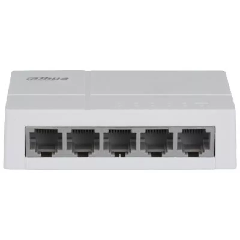 Dahua Technology PoE DH-SF1005L network switch Unmanaged Fast Ethernet (10/100) Power over Ethernet (PoE) Desktop Light grey