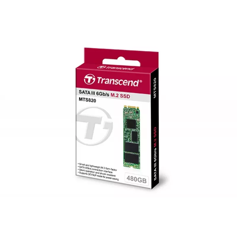 SSD disk Transcend 480GB M.2 6Gbit/s TS480GMTS820S