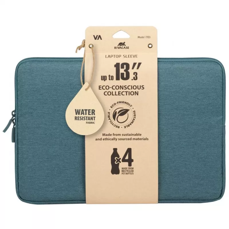 Sleeve case Rivacase Suzuka 7703 35.6 cm Aqua