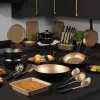 Stockpot Russell Hobbs RH01669BEU7 20 cm, black, stainless-steel interior