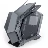 Jonsbo MOD3 Mini Micro-ATX Tower Showcase Tempered Glass - Grey - Tower