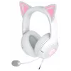 Headset Razer Kraken Kitty V2 Wired USB Type-A White — Circumaural, Head-band, 20–20000 Hz, 2 m cable