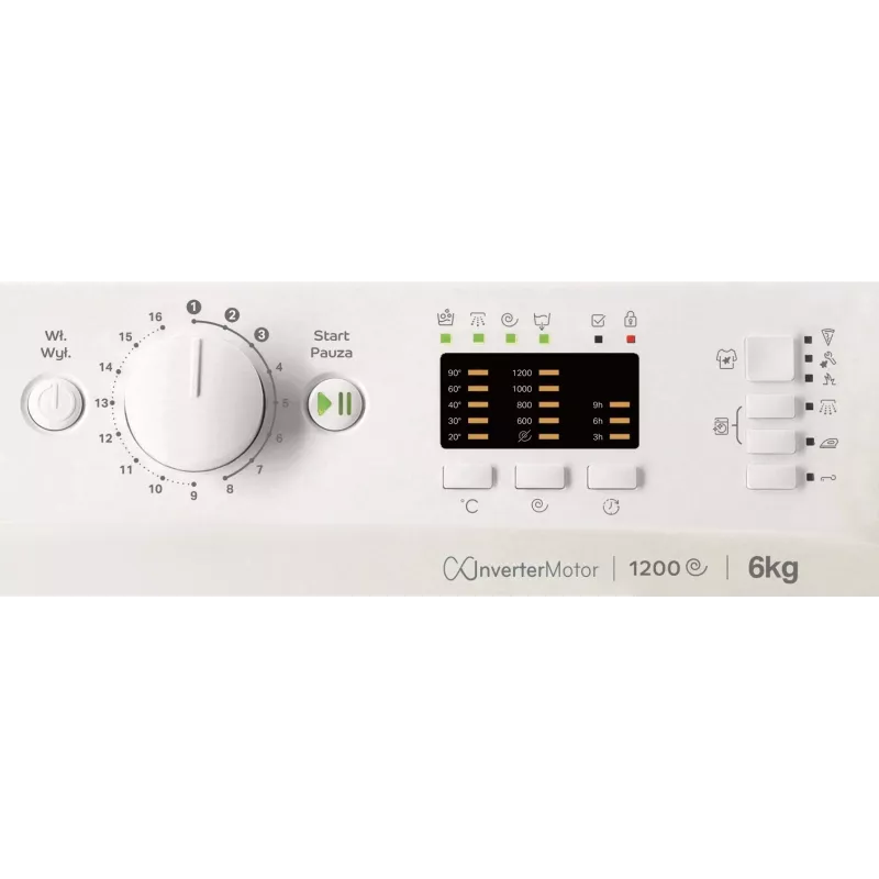 Washing Machine Indesit Mtwsa 61294 W Pl 1200 Obr/min 6 Kg