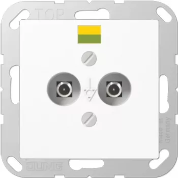 Socket outlet JUNG A 565-2 WW