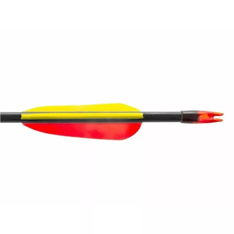 Arrow set POE LANG D-055-B3 — fibreglass arrows, 28 in (710 mm), black, set of 5