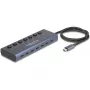 DeLOCK 63410 USB 3.2 Gen 1 Type-C Hub 5000 Mbit/s Blue