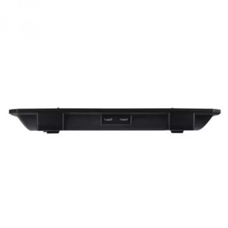 Notebook cooling pad THERMALTAKE CL-N002-PL12BL-A with 12 cm fan, aluminium and plastic, 390×277.5×49.3 mm, 1000–1300 RPM