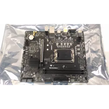 Motherboard MSI PRO H610M-E, Intel Chipset, LGA1700 Socket, Micro ATX