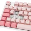 Ducky One 3 TKL Gossamer Pink keyboard Gaming USB German Pink, White