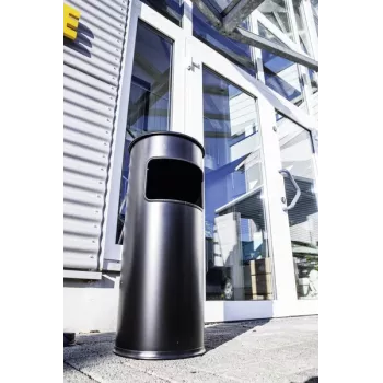 Round Metal Black Durable 3332